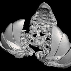 devourer_group.png Archivo STL gratis Torre de esporas devoradoras (WIP)・Diseño imprimible en 3D para descargar