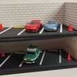 1717822876513.jpg Miniature Parking Lot Diorama - 3D Printed Model