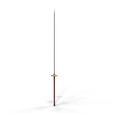 1.3.png Fichier STL Épée Katana Shinigami - Épée de samouraï japonais・Objet pour impression 3D à télécharger