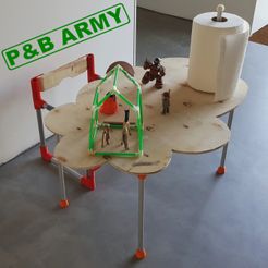 PRESENT.jpg Free STL file P & B ARMY (PIPE AND BOARD)・3D printer model to download