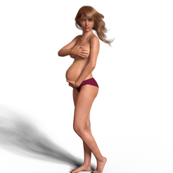 mamma3.png Download STL file PREGNANT MOM 3 • Model to 3D print, gigi_toys