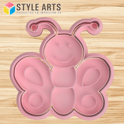 MARIPOSA.png Cookie cutter butterfly