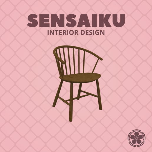 Miniature Replica 1:12 Folke Pålsson Johansson 01. J64 Chair for Miniature Dollhouse - 3D Print Instant Download - Miniature Furniture Designer Series