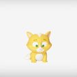 Cleo_07_display_large.jpg Download free STL file Cleo the Kitten • Model to 3D print, MagicEddy