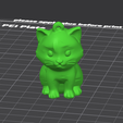 Gat01.png kitten keychain