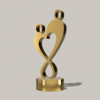 Shapr-Image-2023-03-22-190145.png Man Woman Infinity Heart Sculpture, Love Statue, Forever Eternal Love Couple In Love