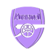 ArsenalLogo.stl Ashtray Arsenal FC