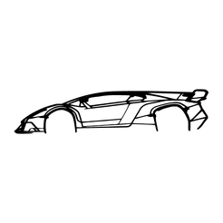 Lamborghini-Veneneno.png Fichier STL Lamborghini Veneneno・Modèle à télécharger et à imprimer en 3D