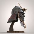 11.150.jpg Samurai Kabuto Helmet Japanese Warior 3D print model
