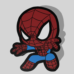 Captura-de-ecrã-2022-10-19,-às-20.59.25.png STL file SPIDER MAN (MARVEL) LAMP, SAME LAYER・3D printer design to download