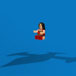 6247956465_6e7c9c3240.jpg Wonder Woman's Invisible Jet, Lego version