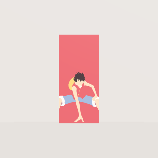 Luffy Stretch Keychain