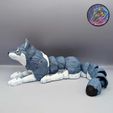 485215935_2196997547417625_4561141692516374412_n.jpg Flexi Wolf, Print-in-place, Articulated wolf