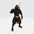 004.png Samurai-Krieger 3D