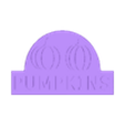 Pumpkins sign.stl 🎃Pumpkin Market Stall for Sensory Play