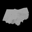 5.png Topographic Map of Ohio – 3D Terrain