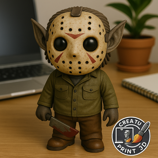 👾 Jason Voorhees Friday the 13th 3D Printable Model / Jason Voorhees ...