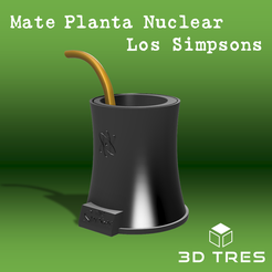 Mate-planta-nuclear.png Mate Nuclear Power Plant The Simpsons