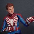 face_hlaf.jpg Spiderman ACTION FIGURE 3D PRINTING with fully color ready, FEMALE MOVABLE BODY ACTION FIGURE TOY MODEL DRAW MANNEQUIN [STL FILE]