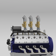 IMG_7146.png Lincoln V12 Engine Complete 4 Versions Scale Modelling