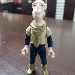 Star Wars YAK FACE figura de ação vintage Kenner Style 3,75",