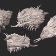 03.jpg Testa di drago Nidhogg - Set di bambole artistiche modulari (15 file STL)