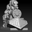 vbvbv.jpg Purdue Boilermakers football mascot statue destop - 3d Print
