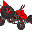 4.png ATV CAR TRAIN RAIL FOUR CYCLE MOTORCYCLE VEHICLE ROAD 3D MODEL