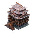 Castello-aoe-2.png The East Asian Castle - Age of Empires 2 - (only on Cults3D) 🏯