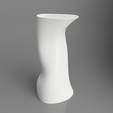vase-abstrakt.png Abstract vase - vase mode and normal print file