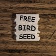2-9.jpg STL file BIRD FEEDER (Free bird seed)・3D printable model to download
