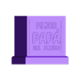 PAPADELMUNDO.stl THE BEST DAD IN THE WORLD 2