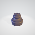 Knipsel.png STL file Feather and inkwell (working pen)・3D printing idea to download