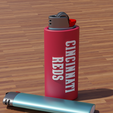 RedsBicCase2.png Cincinnati Reds Bic Lighter Case