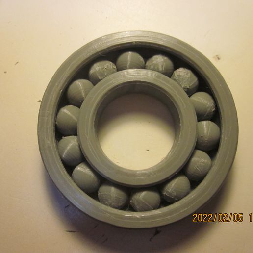 14 ball bearing 3D model