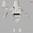 163e428d-f32a-45db-b4c8-742bb8f76a45.png Imperial Snowtrooper grunt armor for sixth scale custom figure 3D print model