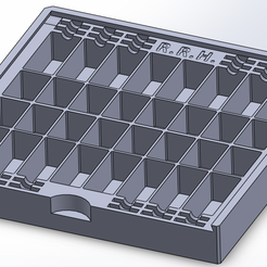 Cajón-fichas.png STL file Classic chess + checkers board set・Model to download and 3D print