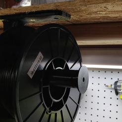 IMG_20180731_193017.jpg STL-Datei 608ZZ Bearing Hanging Filament Spool Mount v2.0 kostenlos・Modell für 3D-Druck zum herunterladen