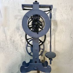 IMG_2230.jpg 3D Printed Galileo Escapement Clock with Hands