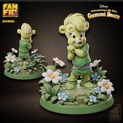 Sunni Gummi – Gummi Bears Woodland Dreamer | Collectible STL