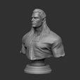 Preview7.png Файл 3D The Witcher Bust・3D модель для печати скачать