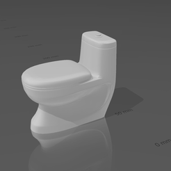 wc.png Archivo STL baño mobiliario・Modelo imprimible en 3D para descargar