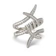 1 (4).jpg JCR 1001 Entangled Sterling Gold Cocktail Ring