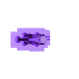 minigun_L_supported.stl Wasteland Flaming Speedster Car