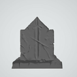 GRAVE_SWORD.png Free STL file Detailed Grave stones for Minature bases and scenery・3D print object to download