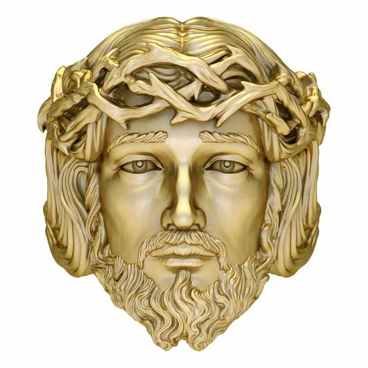 J.jpg JESUS CHRIST RING, ANE,L FACE DE JESUS CRISTO