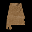 4.png Topographic Map of Alabama – 3D Terrain