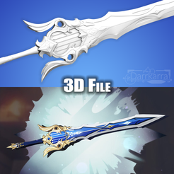 GISong04.png Ode au chant du vent . Song of broken pines Genshin Impact STL
