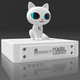 Choupette1.png Karl Lagerfeld with Choupette 2