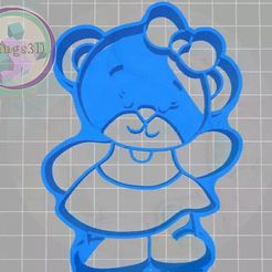 Bear-cookie.jpg Teddy bear cookie cutter